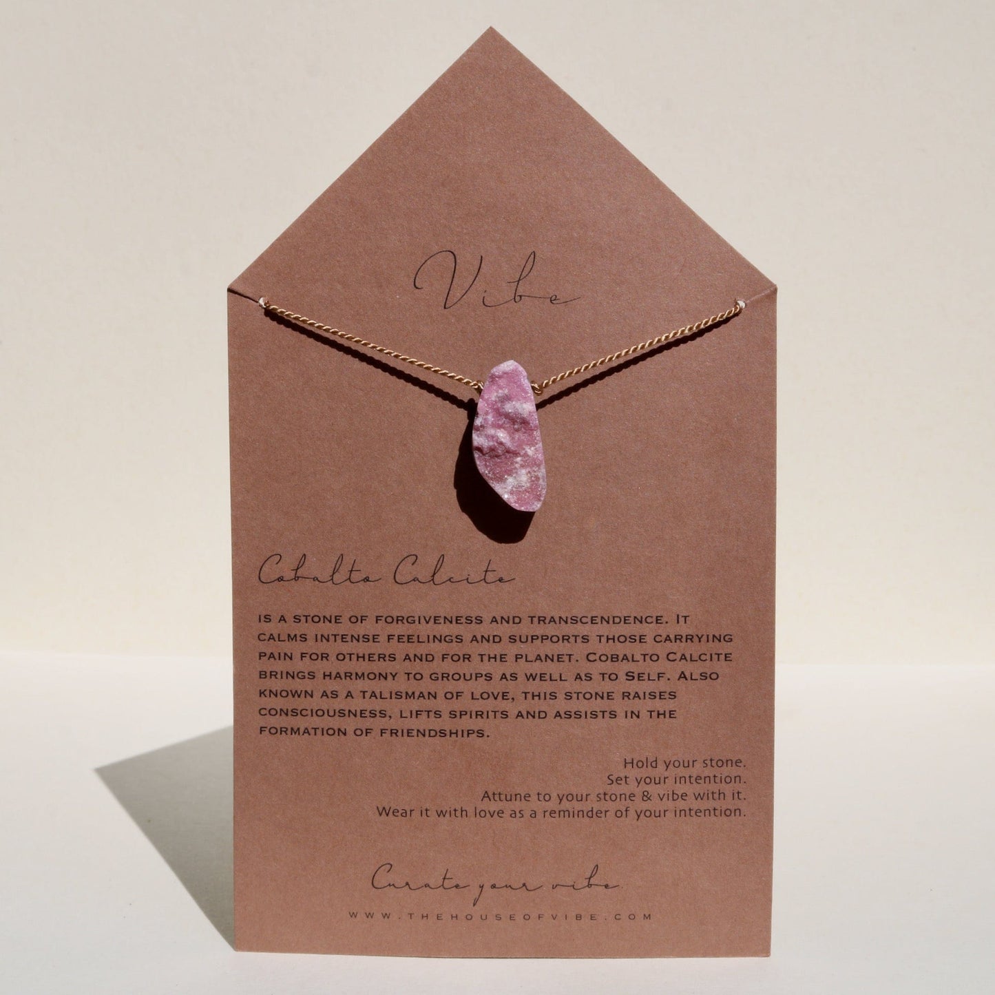 COBALTO CALCITE | SPECIAL EDITION Vibe Necklaces