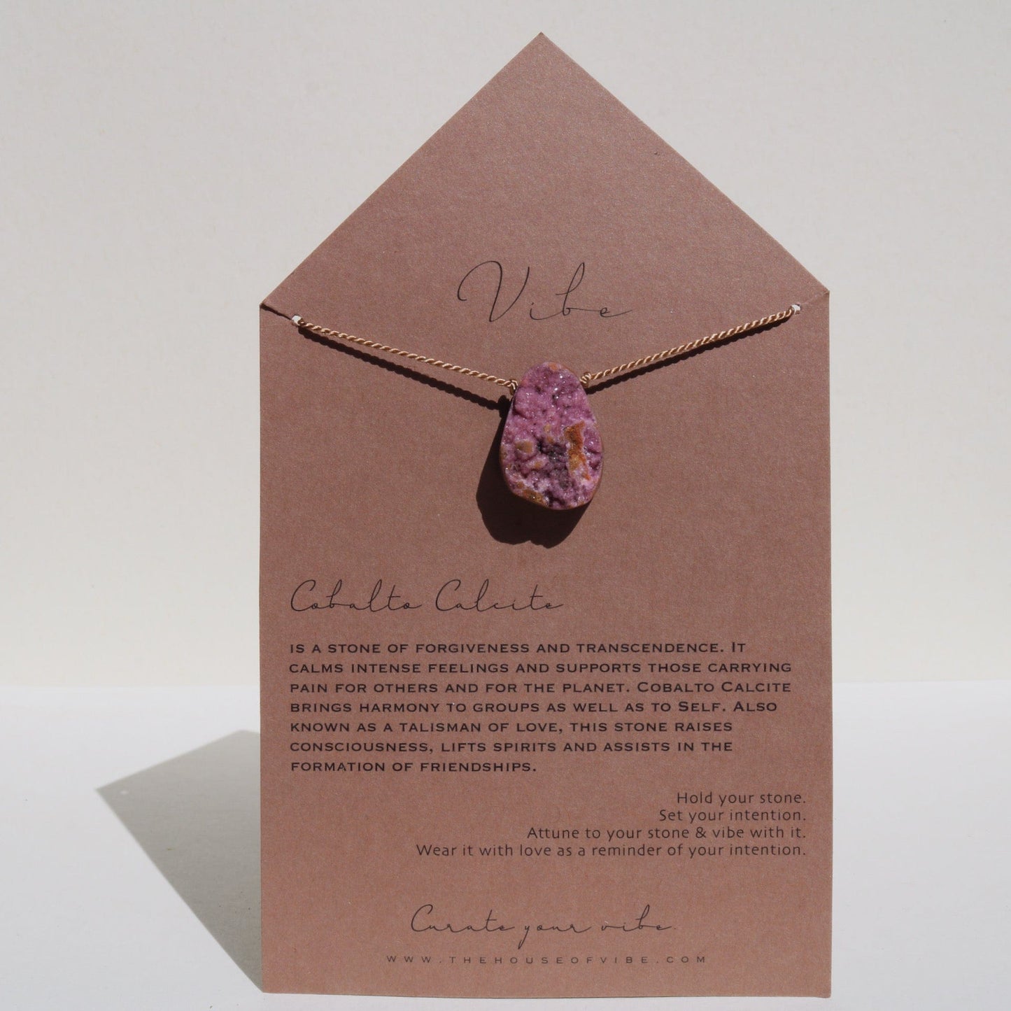 COBALTO CALCITE | SPECIAL EDITION Vibe Necklaces