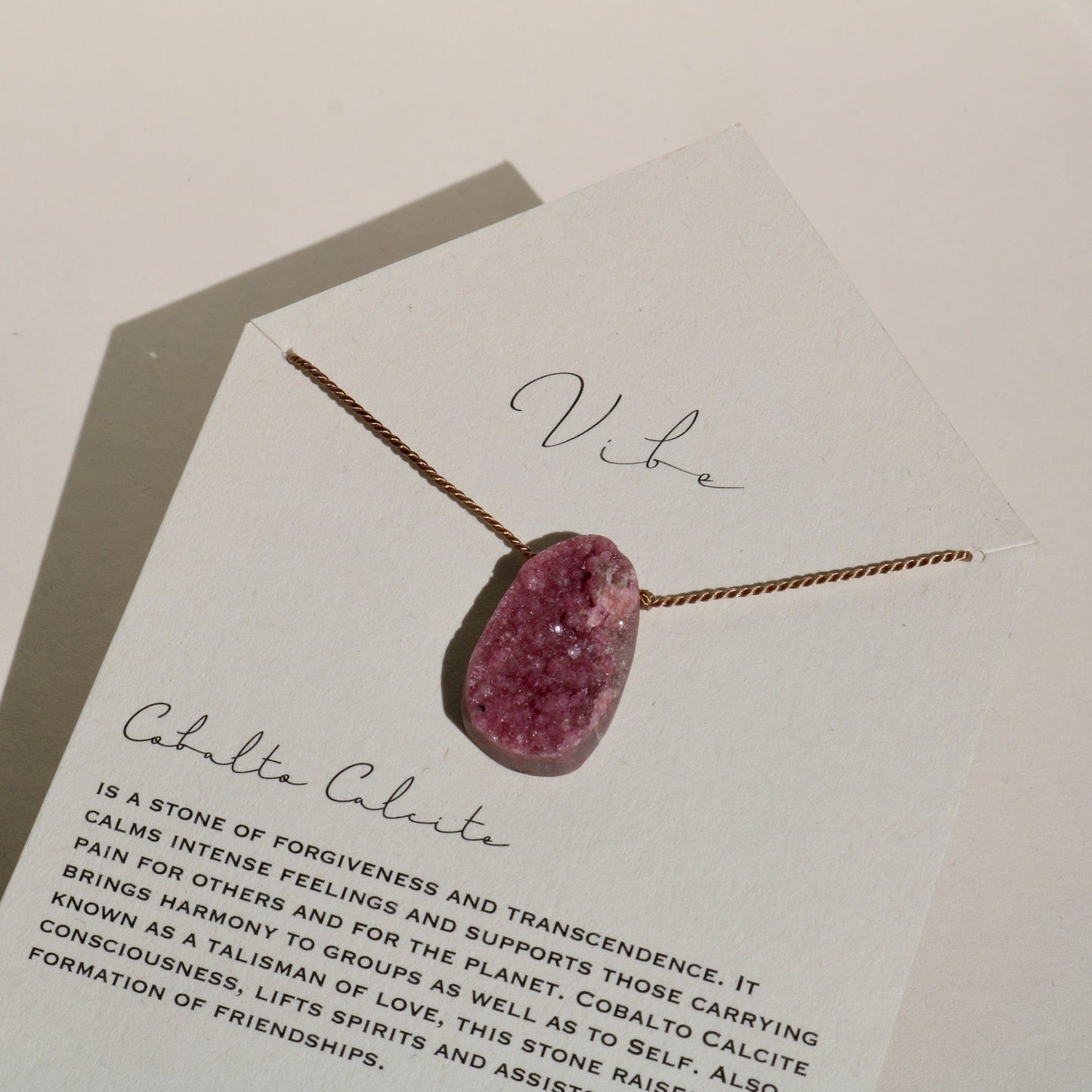 COBALTO CALCITE | SPECIAL EDITION Vibe Necklaces