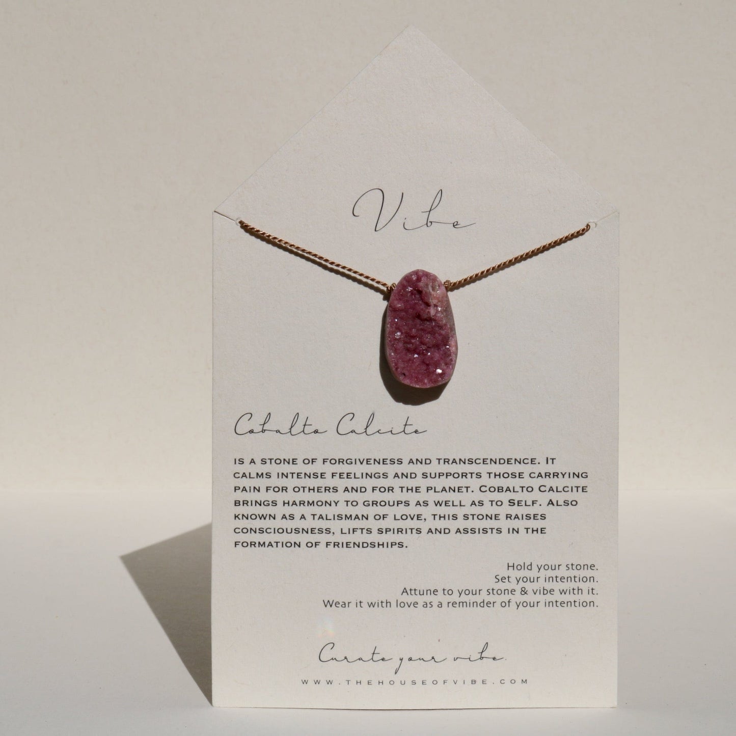 COBALTO CALCITE | SPECIAL EDITION Vibe Necklaces