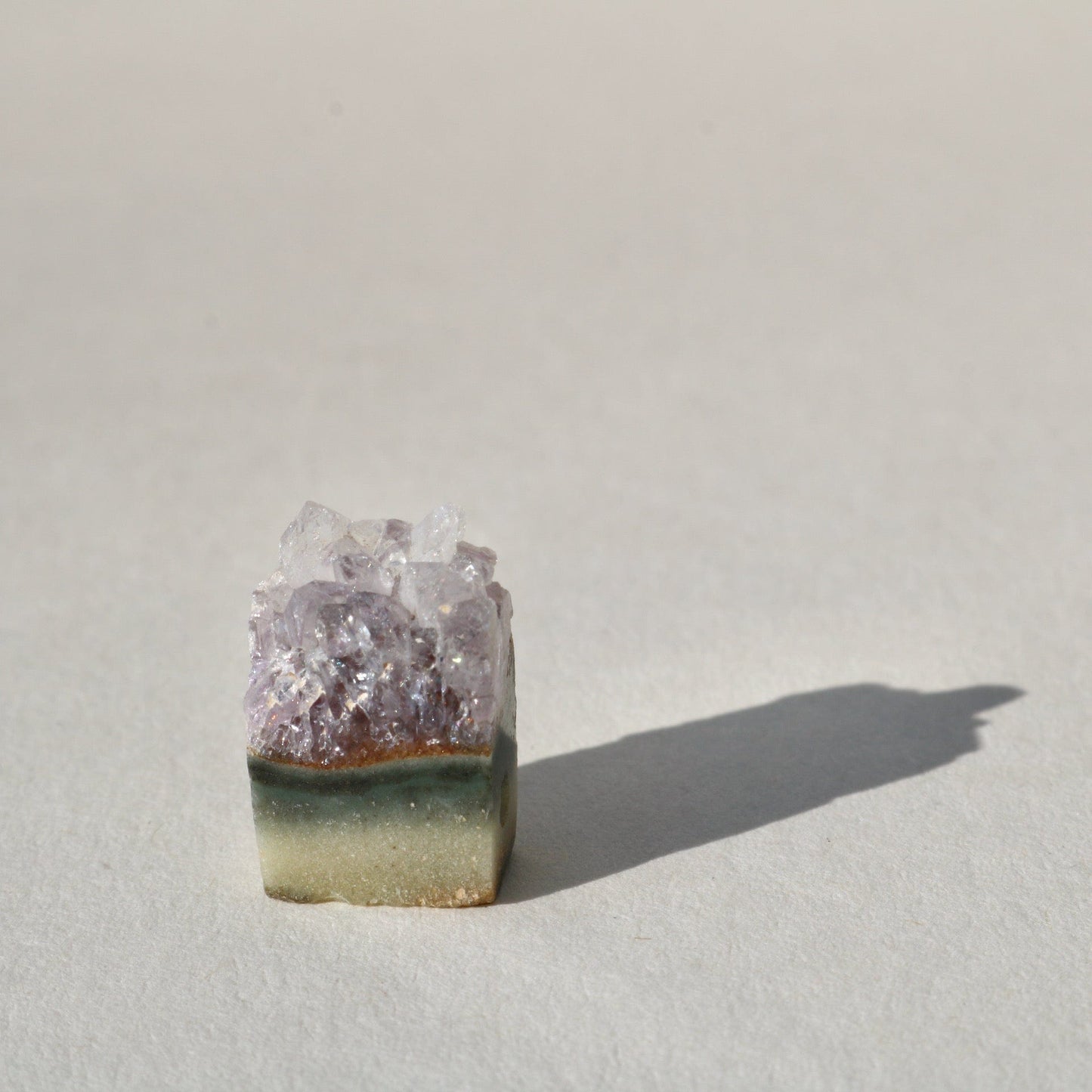 DRUZY AMETHYST SLICE Vibe Necklaces