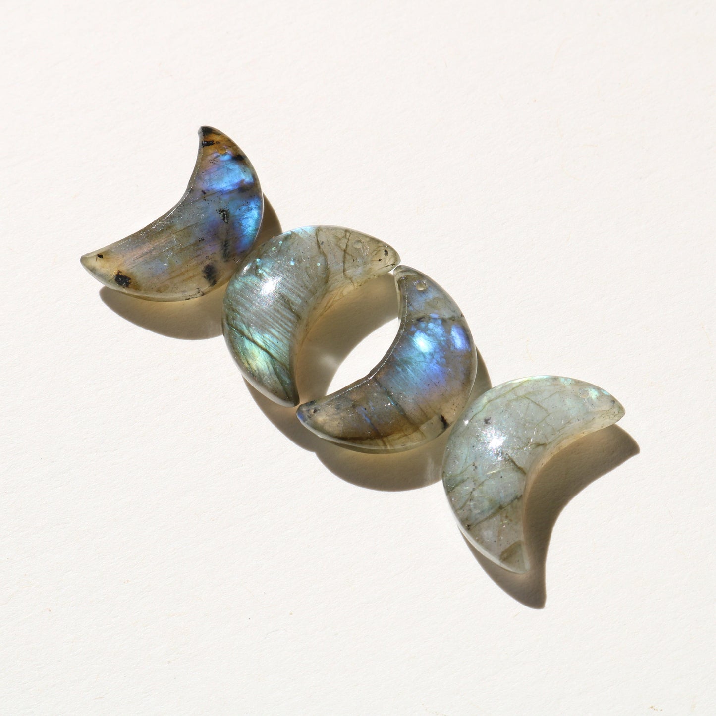 LABRADORITE MOON Vibe Necklaces