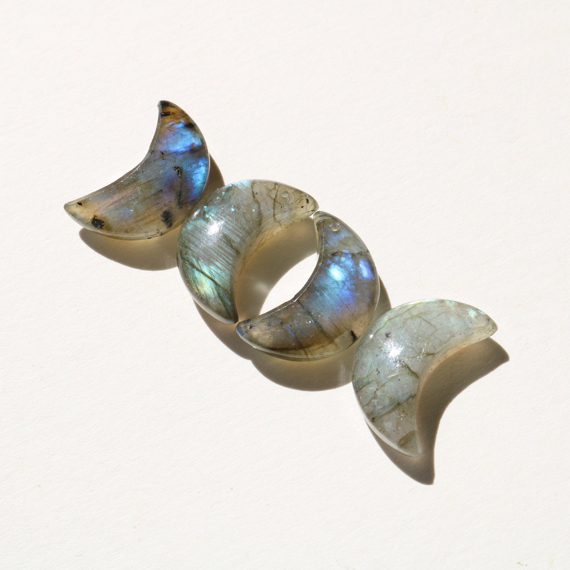 LABRADORITE MOON Vibe Necklaces