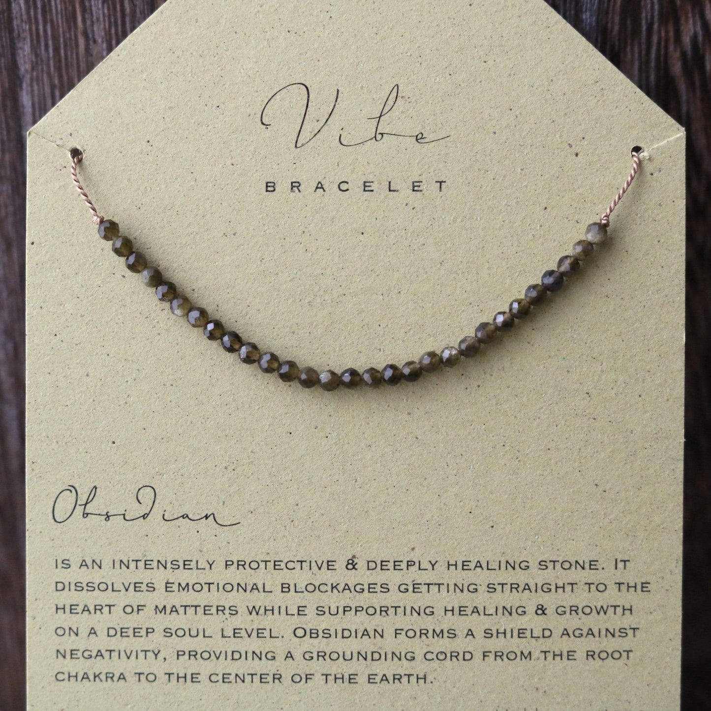 OBSIDIAN Vibe Bracelet