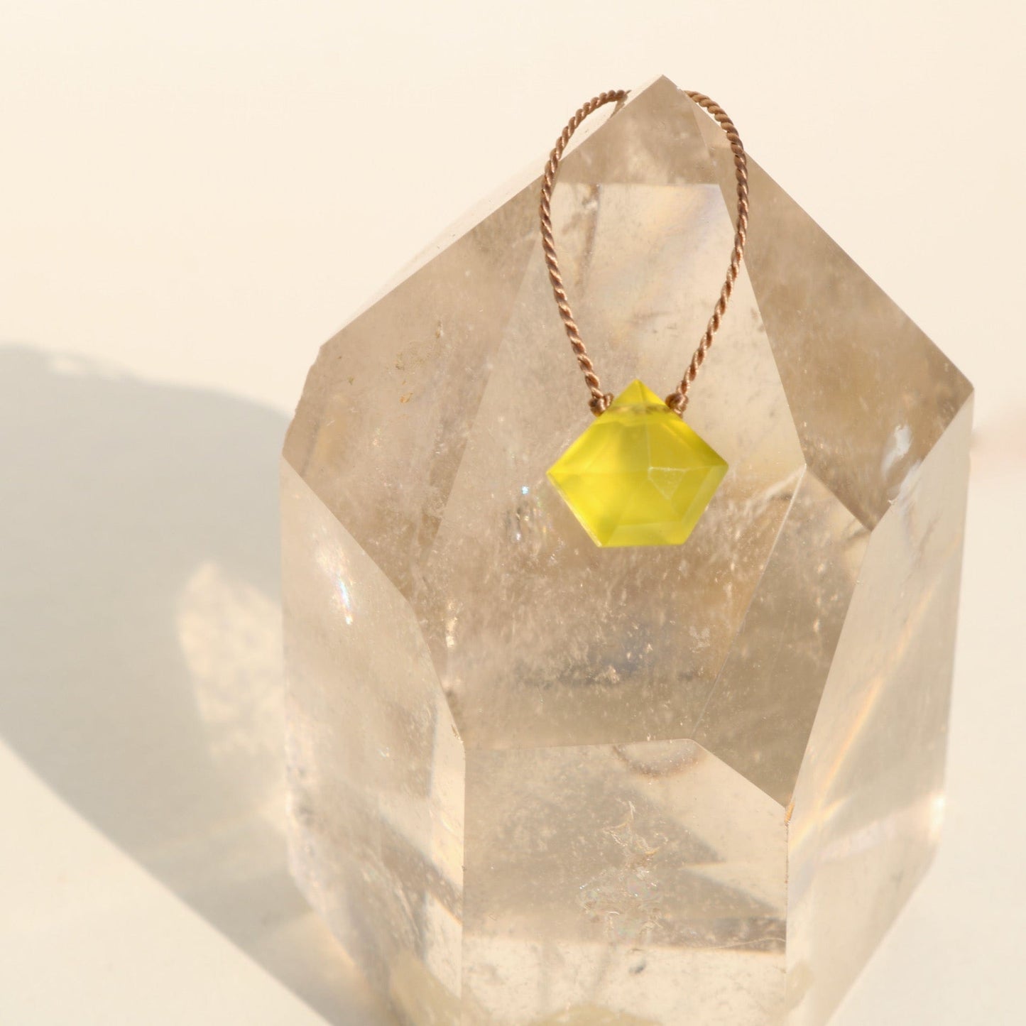 OLIVE QUARTZ Vibe Necklaces