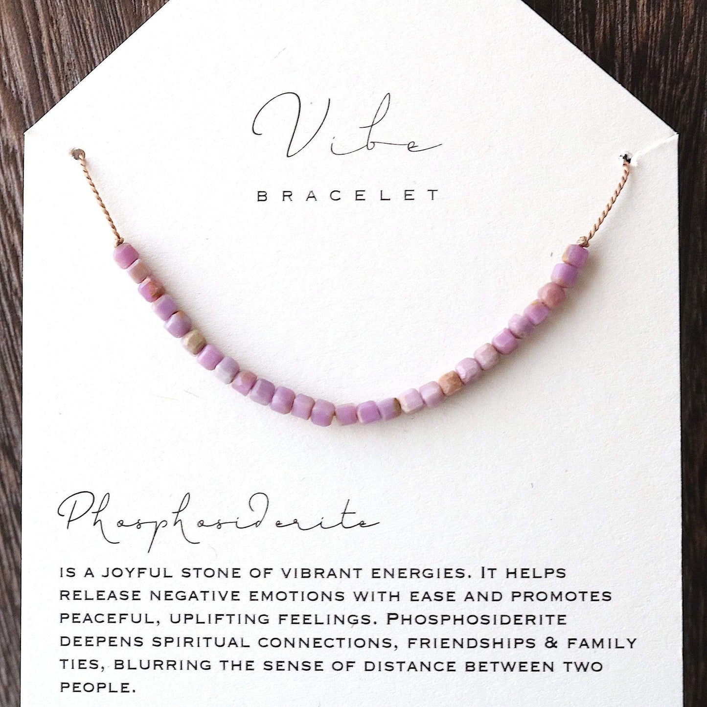 PHOSPHOSIDERITE Vibe Bracelet