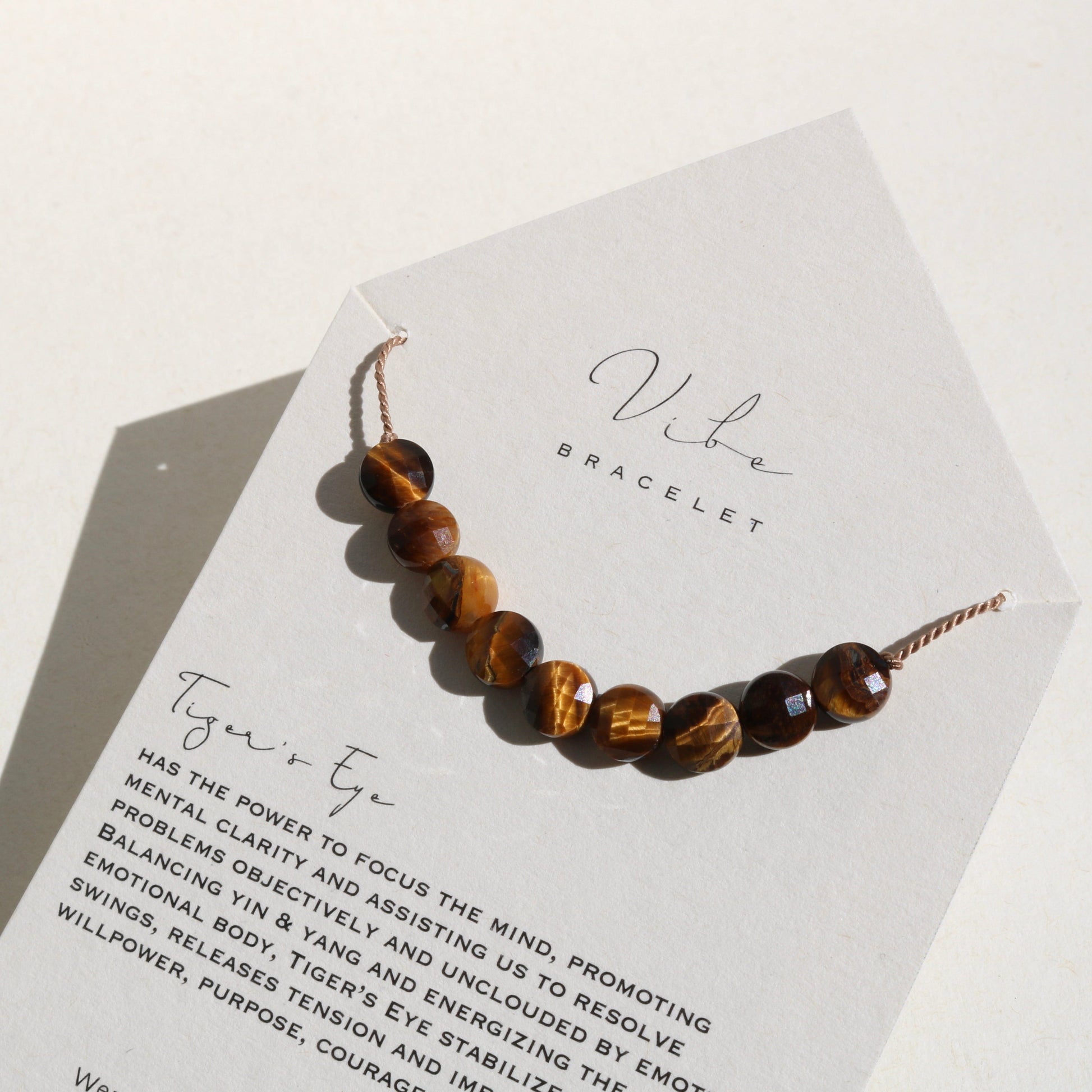 TIGER'S EYE Vibe Bracelets