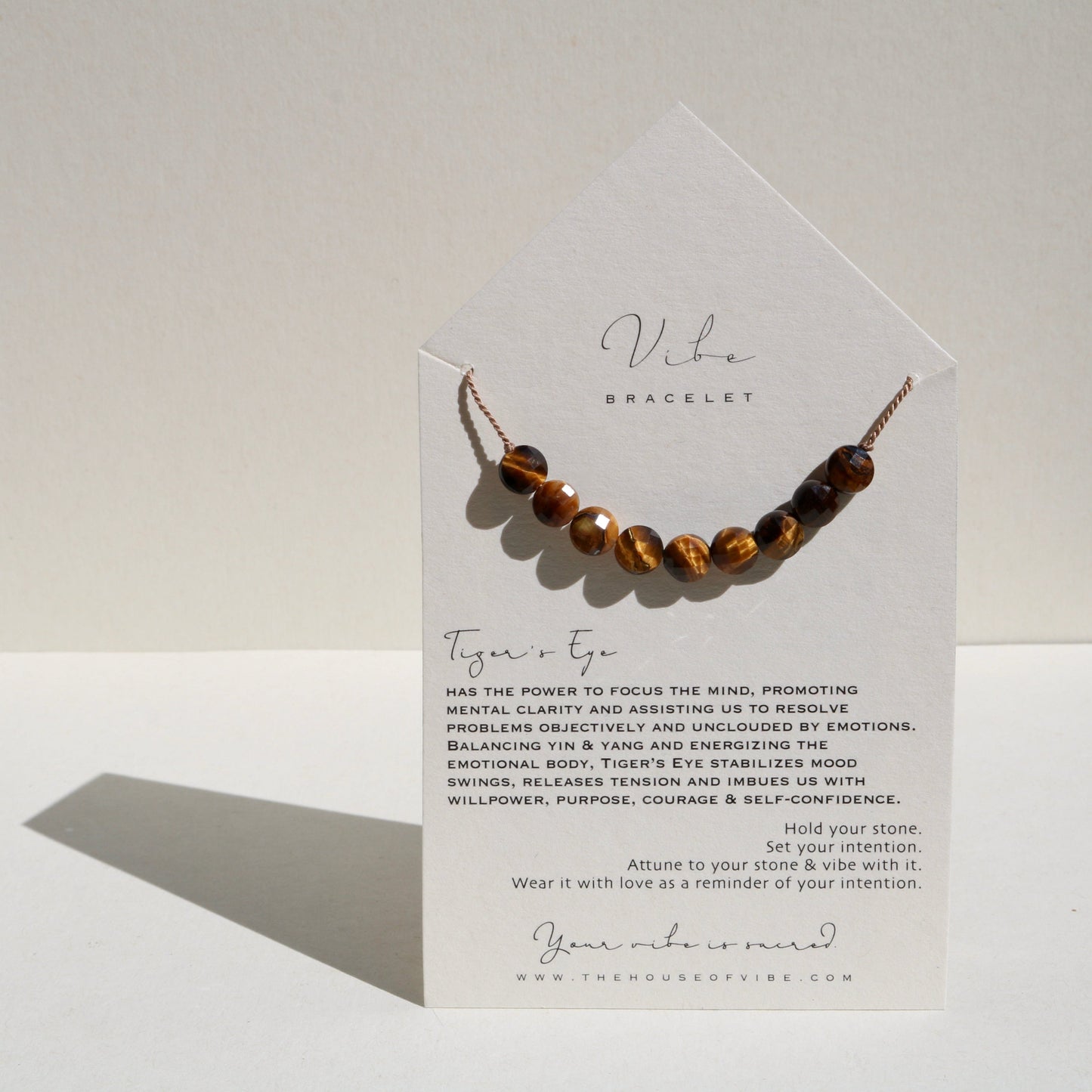 TIGER'S EYE Vibe Bracelets