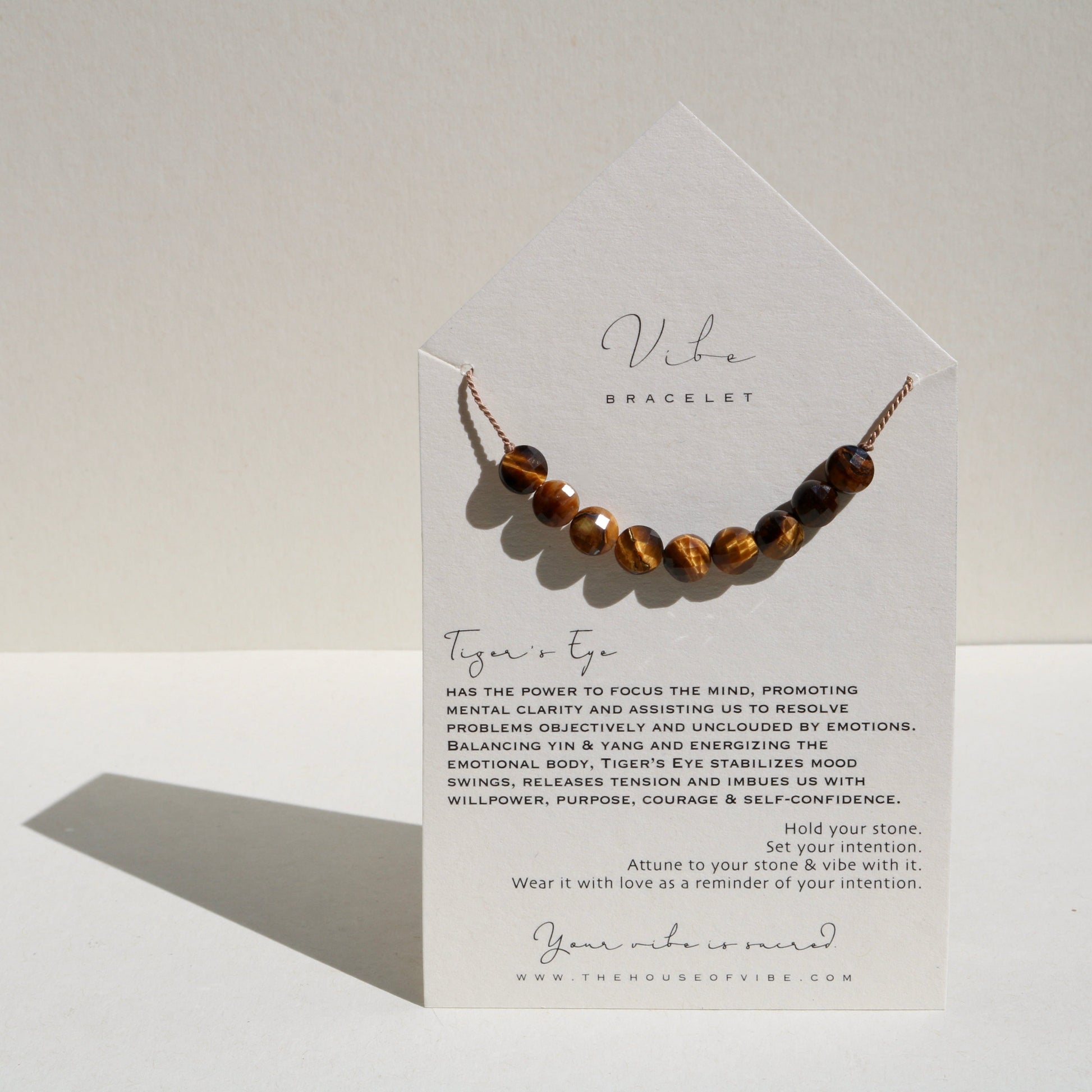 TIGER'S EYE Vibe Bracelets