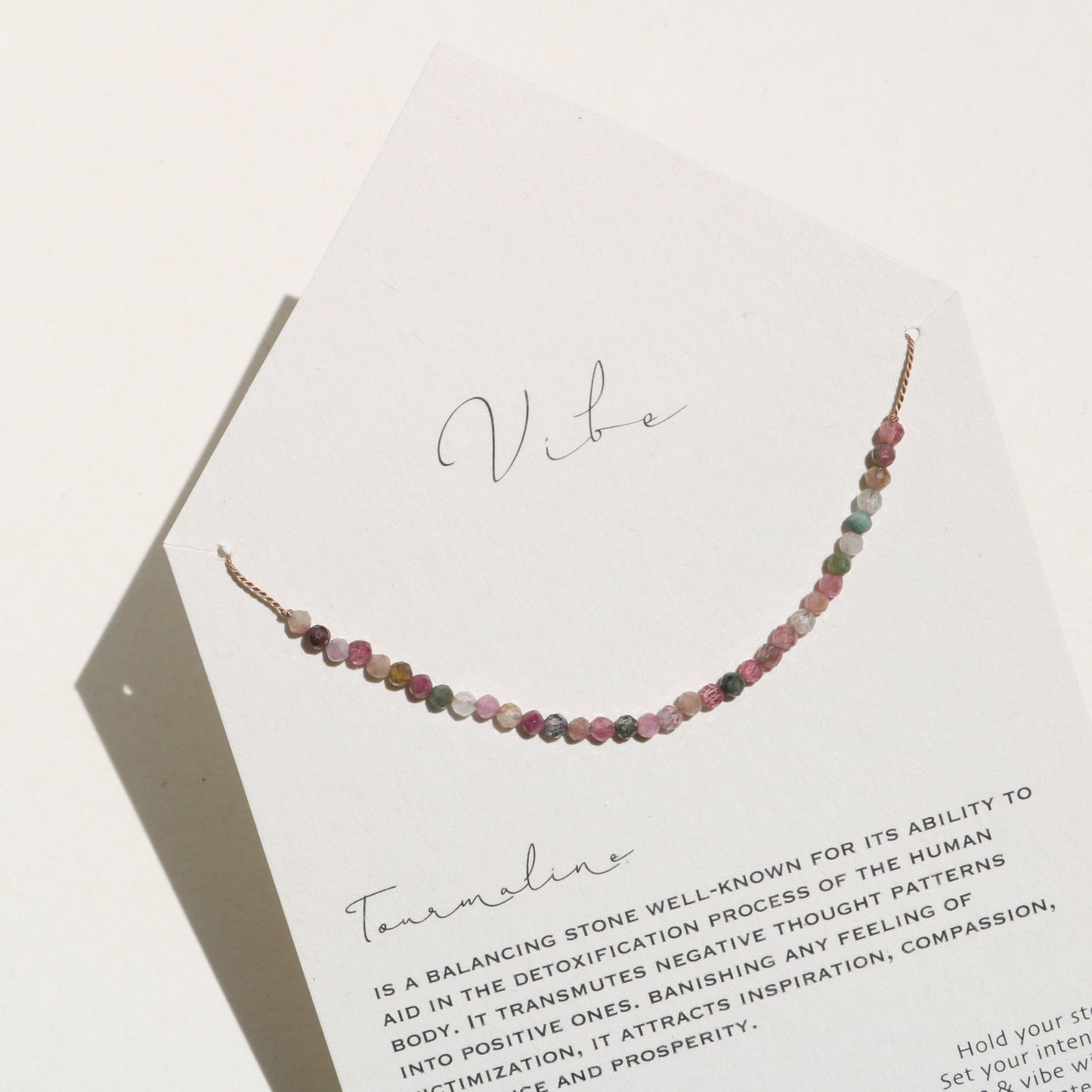 TOURMALINE Vibe Necklaces