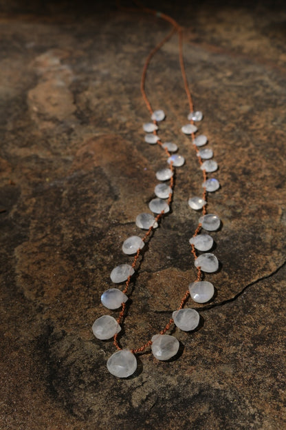 Rainbow Moonstone, Drops