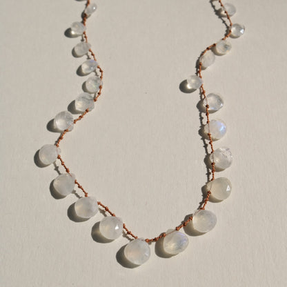 Rainbow Moonstone, Drops