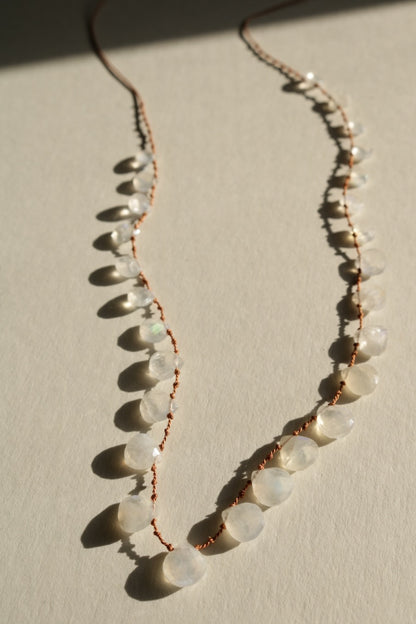 Rainbow Moonstone, Drops