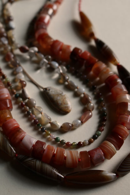 Red Agate, Necklace