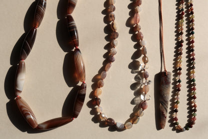 Indian Agate, Necklace