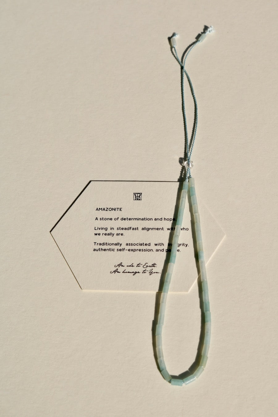 Amazonite, Anklet