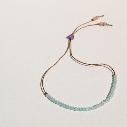 Amazonite, Row Bracelet Vibe Bracelet