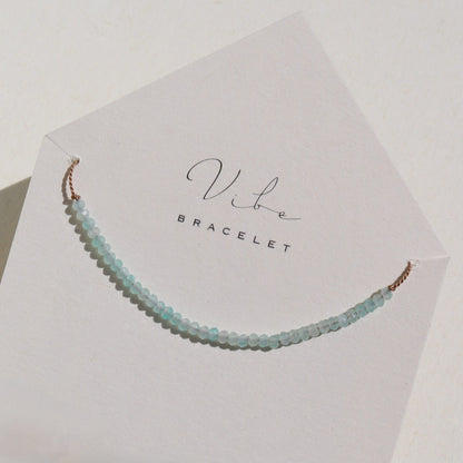 Amazonite, Row Bracelet Vibe Bracelet