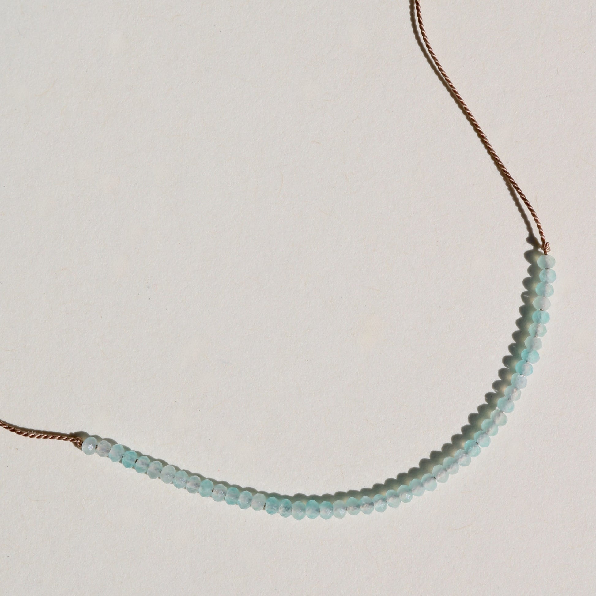 Amazonite, Row Necklace Vibe Necklace