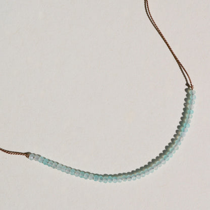 Amazonite, Row Necklace Vibe Necklace