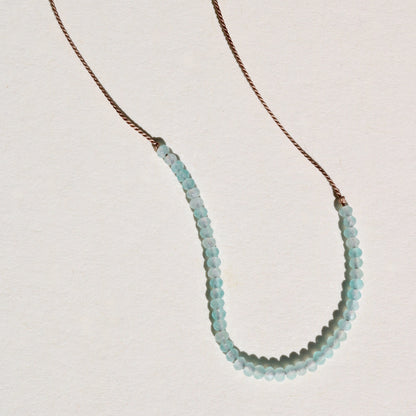 Amazonite, Row Necklace Vibe Necklace
