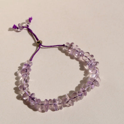 AMETHYST POLISHED PEBBLES BRACELET | SPECIAL EDITION Vibe Bracelets