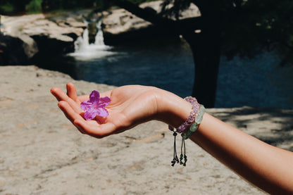 AMETHYST POLISHED PEBBLES BRACELET | SPECIAL EDITION Vibe Bracelets