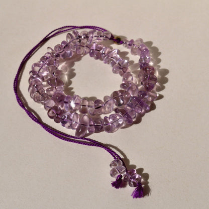 AMETHYST POLISHED PEBBLES NECKLACE | SPECIAL EDITION Vibe Necklaces