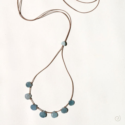 AQUAMARINE UNFOLDING No.0106 Vibe Necklaces