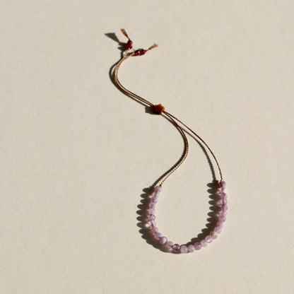 Amethyst, Smooth Row Bracelet | Archive No. 36