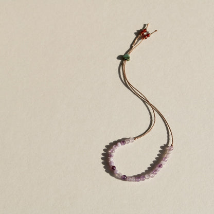 Amethyst, Smooth Row Bracelet | Archive No. 37