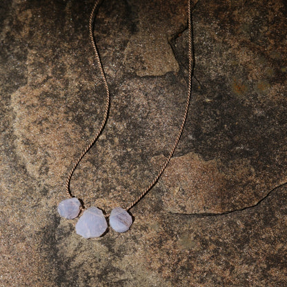 Lavender Quartz, Three Slices | Archive No. 34
