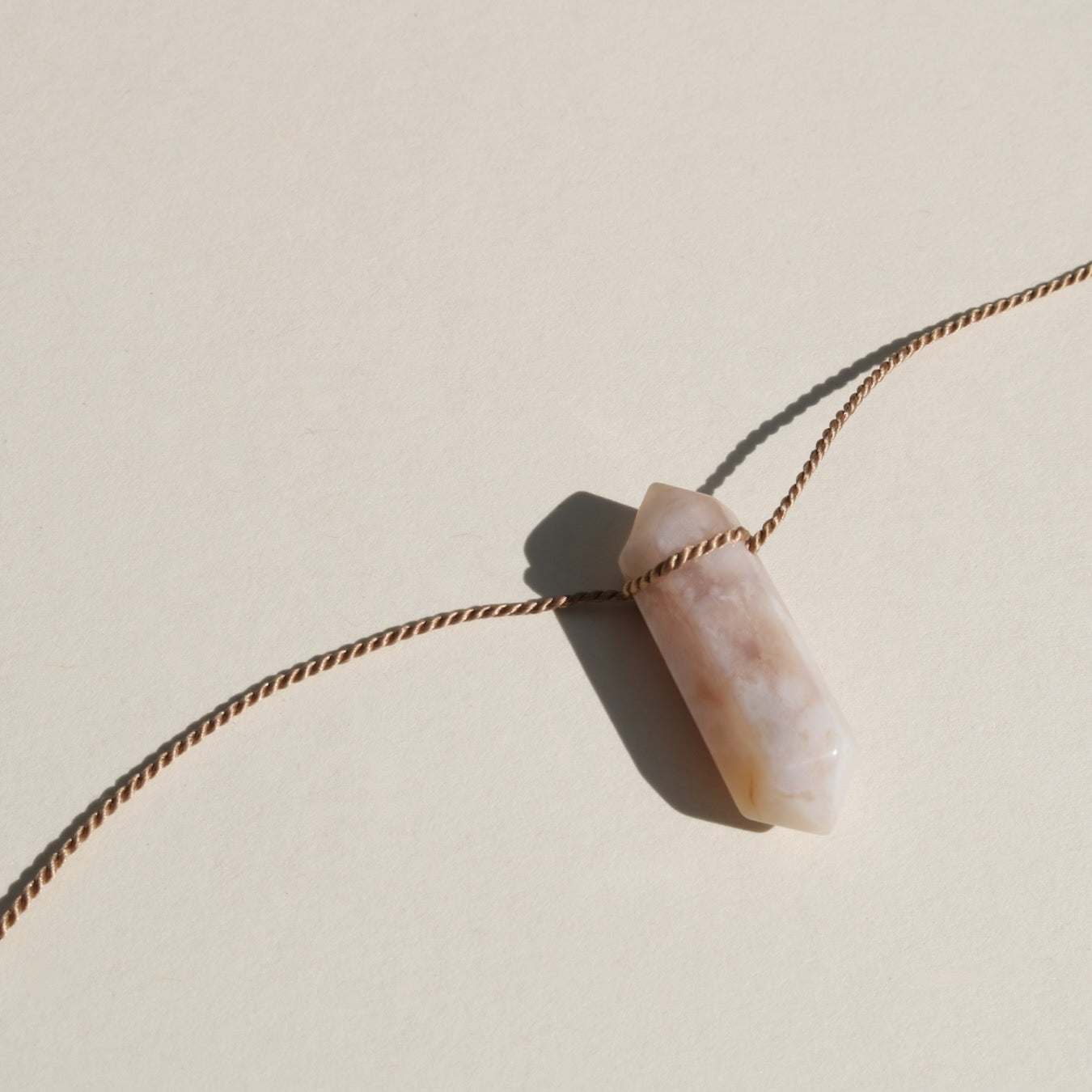 Flower Agate, Double Point | Archive No. 24