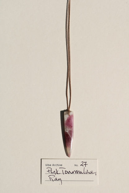 Pink Tourmaline, Ray | Archive No. 27