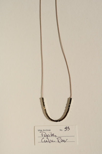 Pyrite, Cube Row | Archive No. 33
