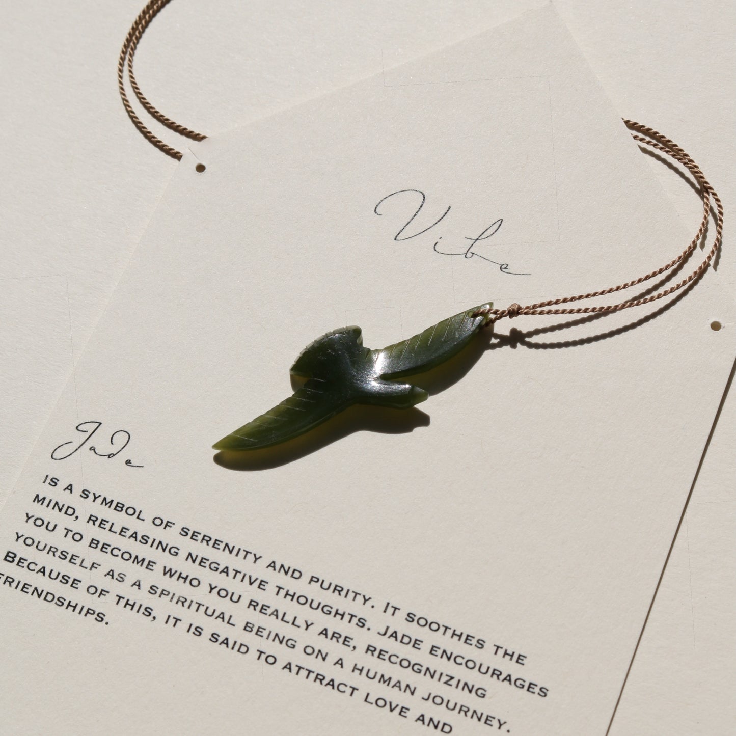 Jade, Bird | Archive No. 01