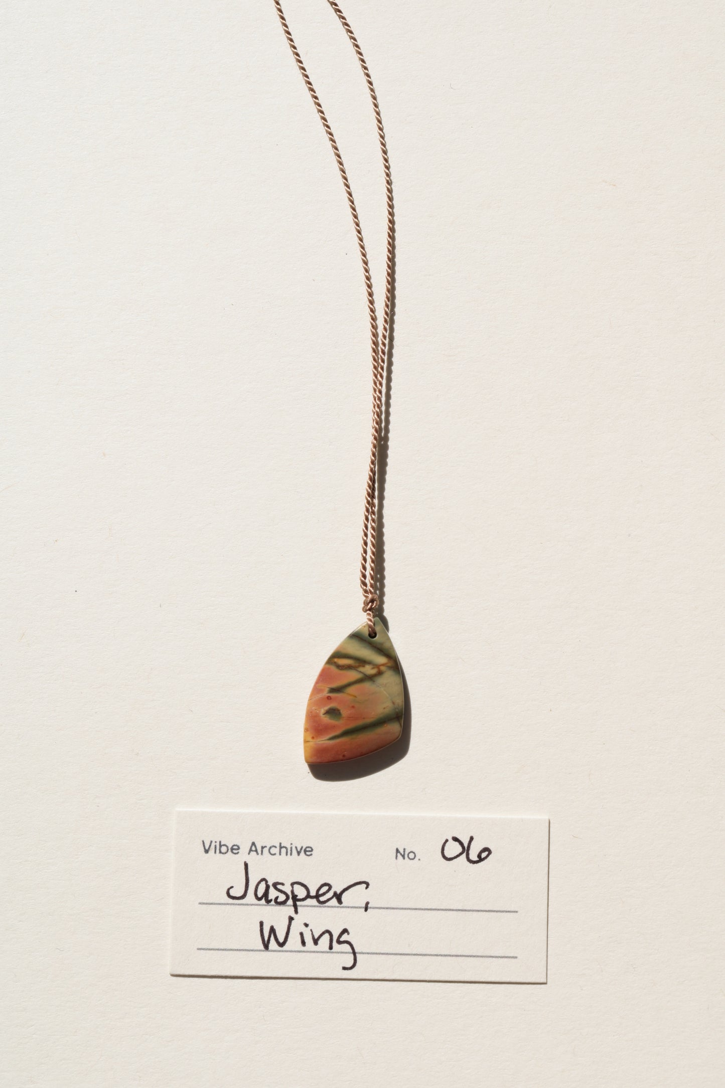 Jasper, Wing | Archive No. 06