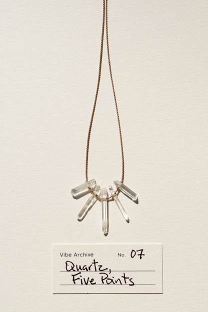 Quartz, Five Points | Archive No. 07