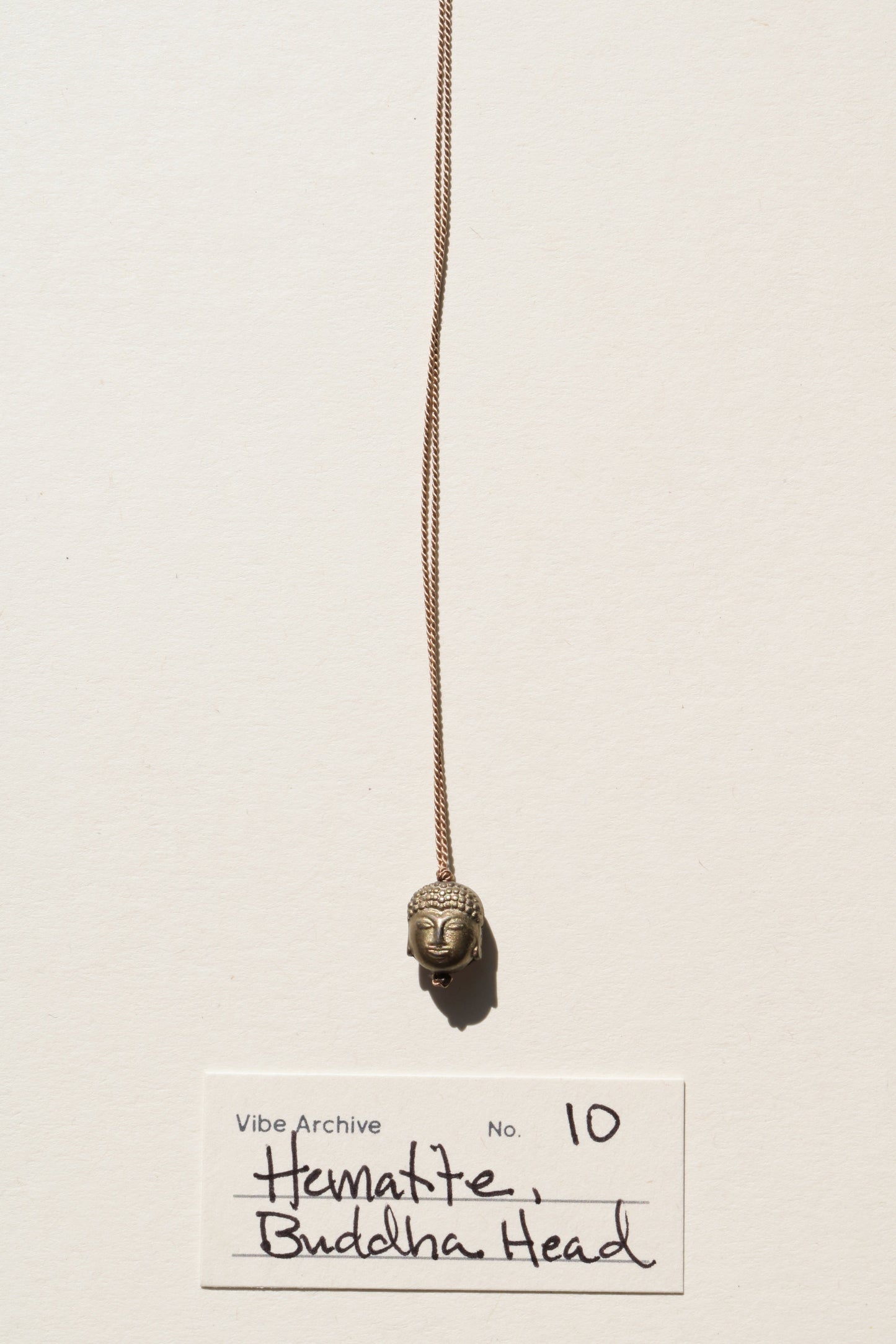 Hematite, Buddha Head | Archive No. 09 & 10