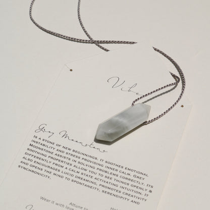Grey Moonstone, Double Point | Archive No. 12