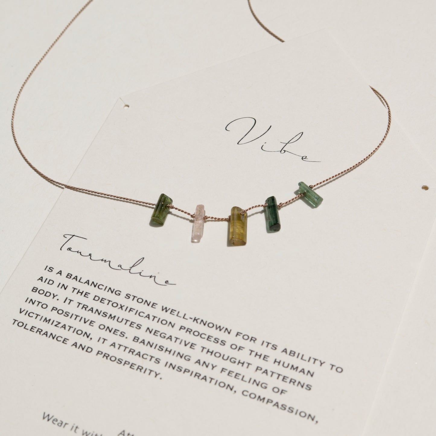 Tourmaline, Five Stone | Archive No. 13
