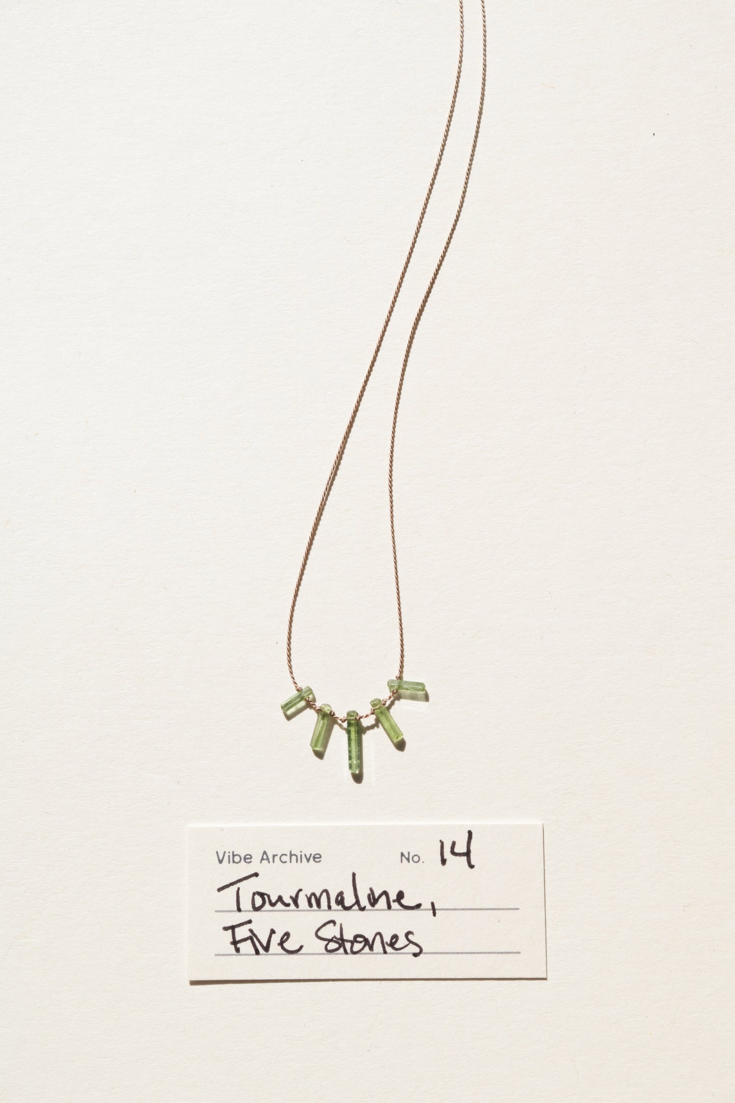 Tourmaline, Five Stone | Archive No. 14