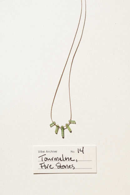 Tourmaline, Five Stone | Archive No. 14