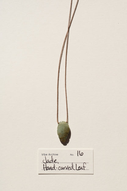 Jade, Leaf | Archive No. 16