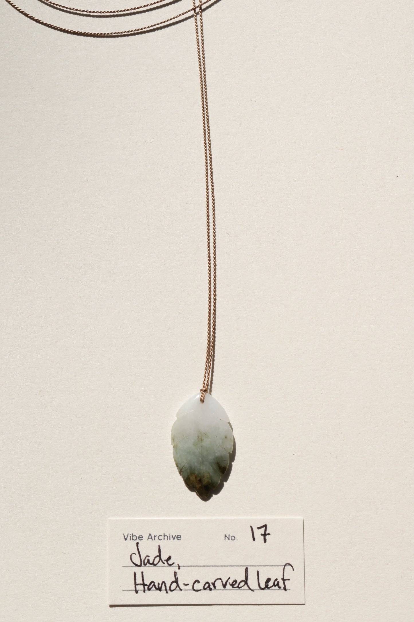 Jade, Leaf | Archive No. 17