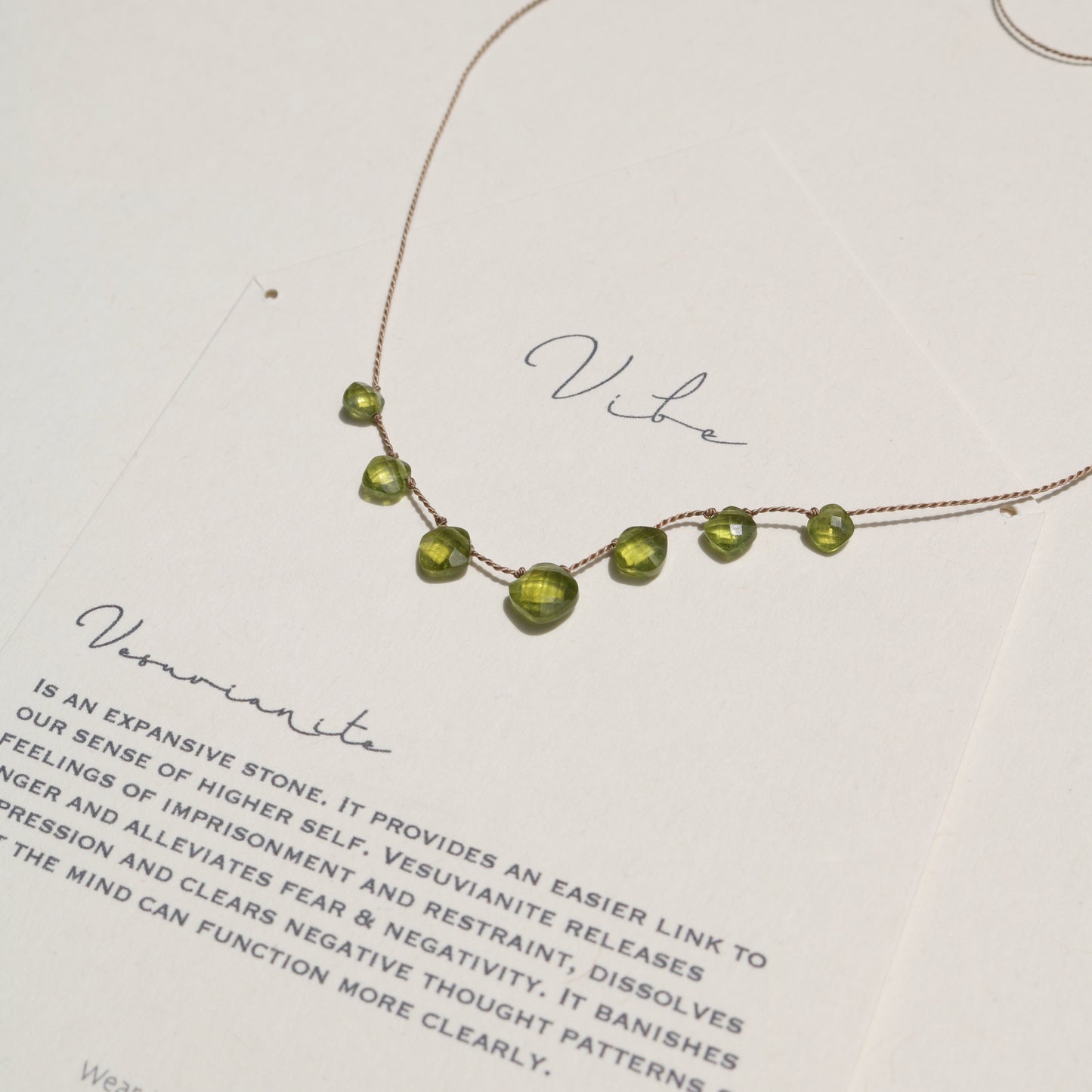Vesuvianite, Seven Drops | Archive No. 19