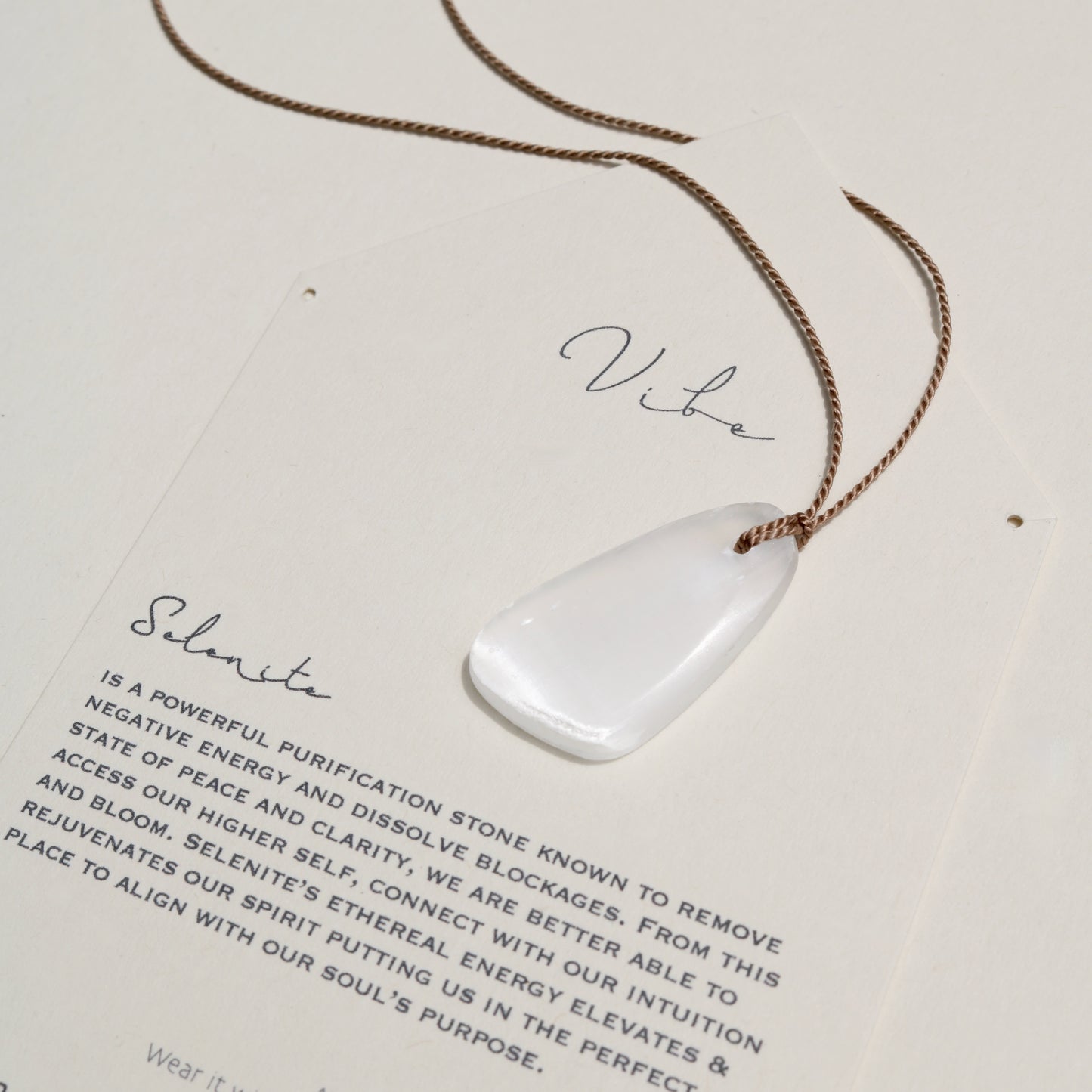 Selenite, Slab | Archive No. 20