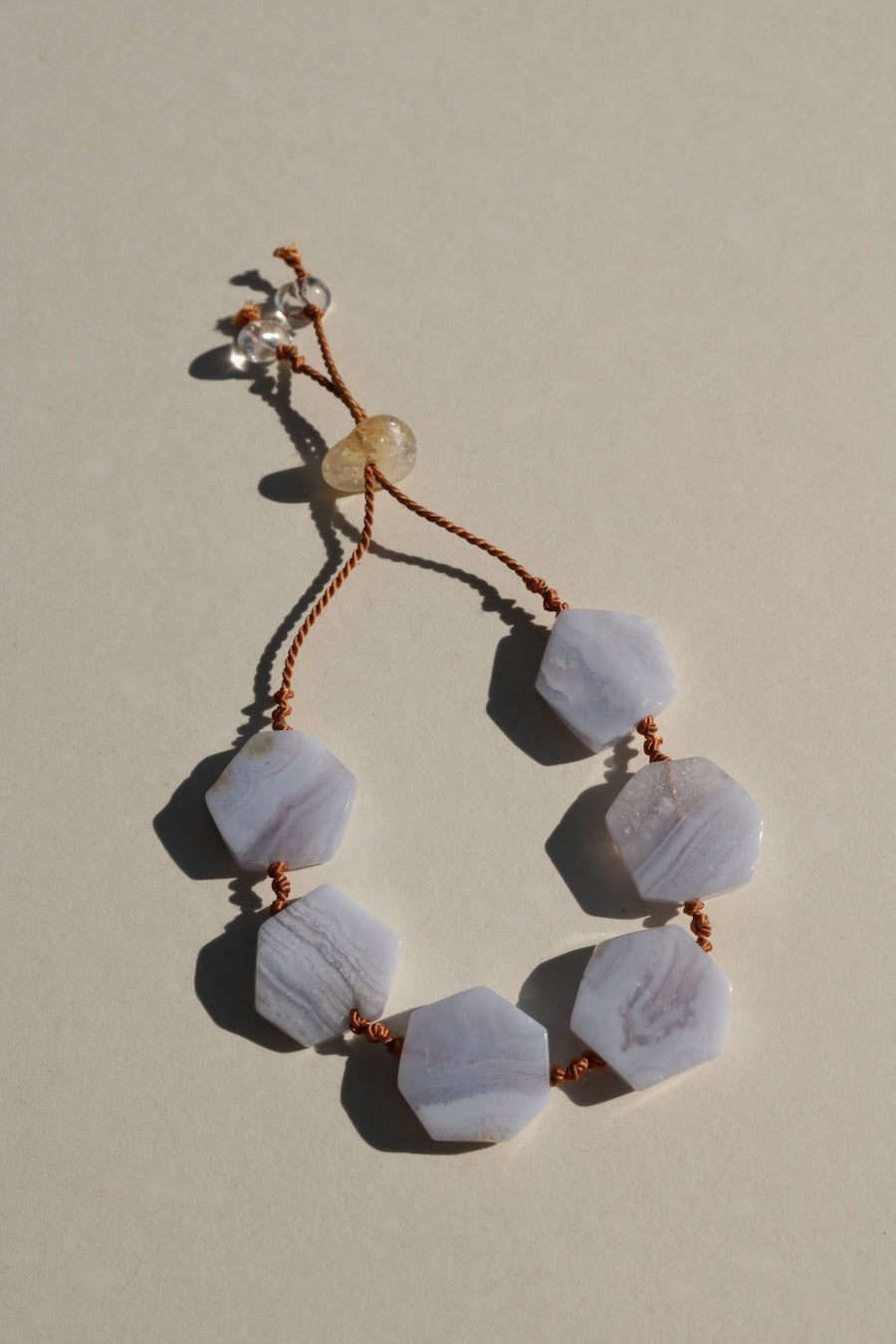 Blue Lace Agate, Bracelet