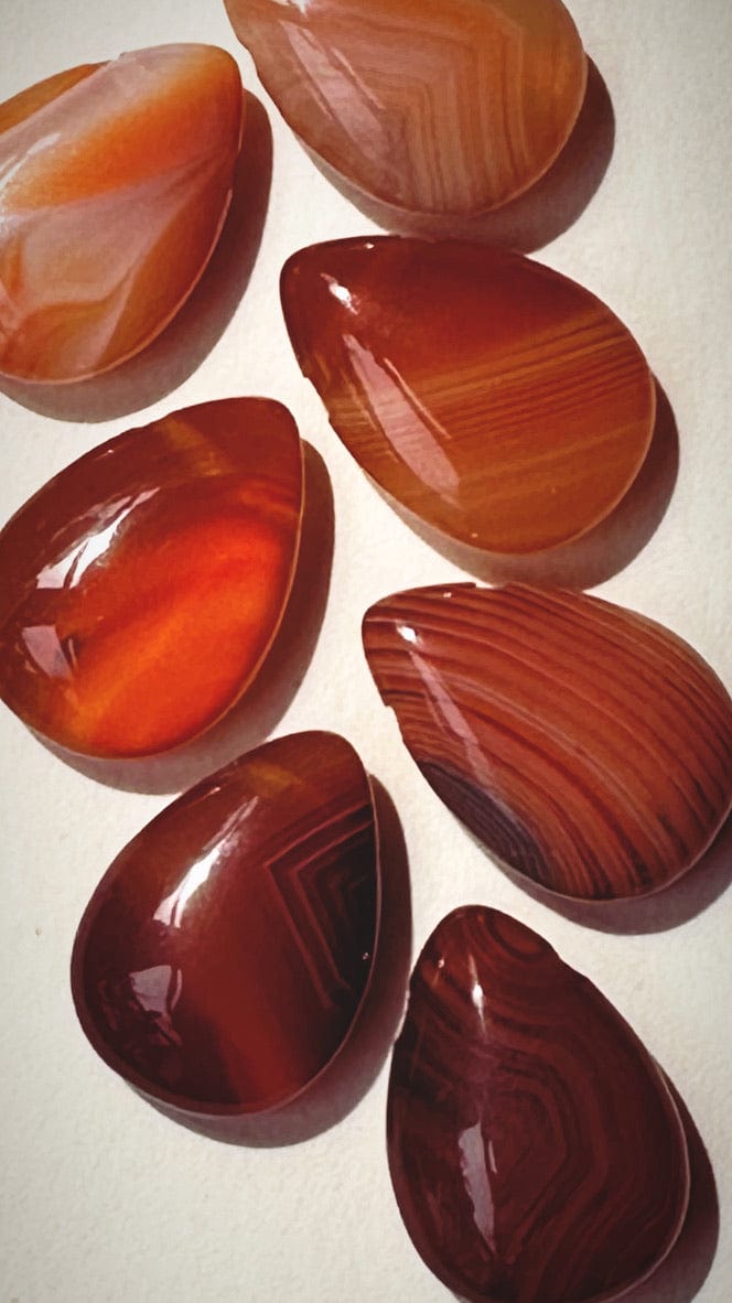 CARNELIAN SUNDROP | One-of-a-kind Vibe Necklaces