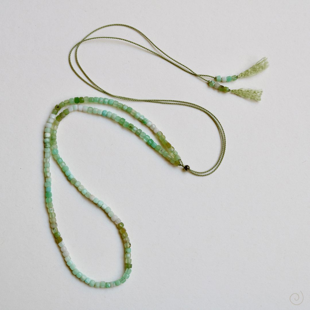 CHRYSOPRASE UNFOLDING No.0404 Vibe Necklaces